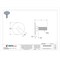 Midwest Fastener Elevator Bolt, 5/16"-18 Thrd Sz, 1-1/4 in L, Steel, Zinc Plated Finish, 10 PK 71306 - alternate 2
